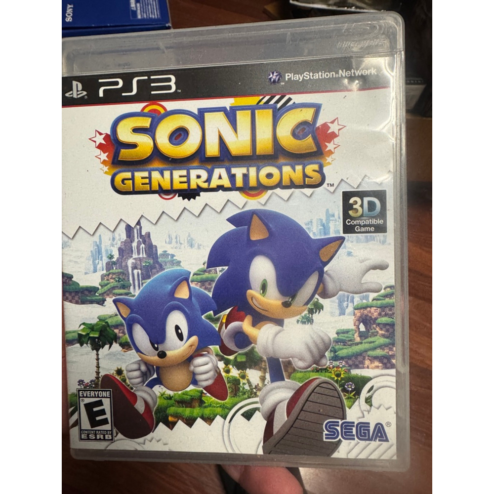 Sonic Generations (Sony PlayStation 3, 2011) PS3 Complete CIB